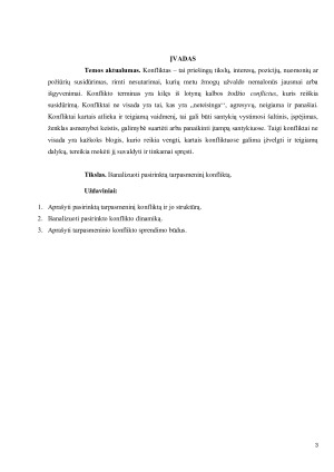 TARPASMENINIO KONFLIKTO ANALIZĖ. Paveikslėlis 3