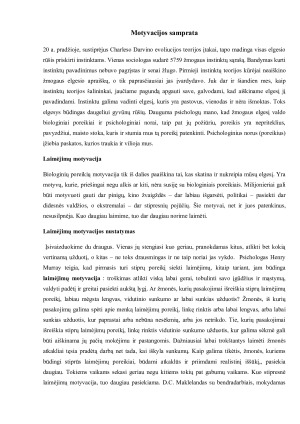 MOTYVACIJOS TRŪKUMAS. Paveikslėlis 3