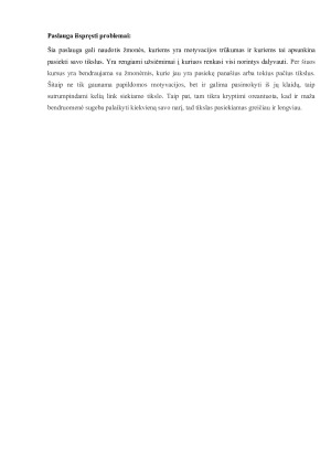 MOTYVACIJOS TRŪKUMAS. Paveikslėlis 8