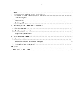 KONFLIKTAI, POKYČIAI IR STRESO VALDYMAS. Paveikslėlis 2