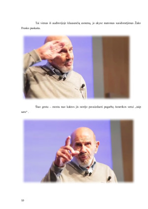 Verbalinė ir neverbalinė komunikacija. Paveikslėlis 10