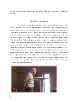 Verbalinė ir neverbalinė komunikacija. Paveikslėlis 5