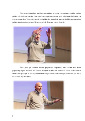 Verbalinė ir neverbalinė komunikacija. Paveikslėlis 8