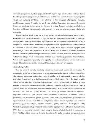 Skyrybų poveikis išsituokusiems asmenims. Paveikslėlis 3