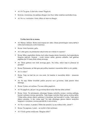 Moters gyvenimo tikslų ir vertybių samprata amžiaus veiksnys. Paveikslėlis 6