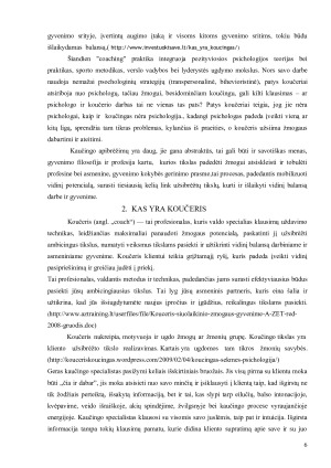 Šiuolaikinės tendencijos ir koučingo metodikos paplitimas. Paveikslėlis 6