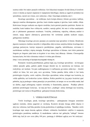 Šiuolaikinės tendencijos ir koučingo metodikos paplitimas. Paveikslėlis 7