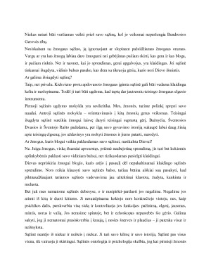 Sąžinės samprata. Sąžinės kilmė (Z. Freudas). Sąžinės sąsaja su pareiga (I. Kantas). Paveikslėlis 2