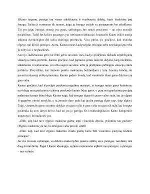 Sąžinės samprata. Sąžinės kilmė (Z. Freudas). Sąžinės sąsaja su pareiga (I. Kantas). Paveikslėlis 5