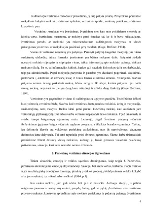 Mokinių pasiekimų vertinimas ir mokyklos baimės reiškinys. Paveikslėlis 3