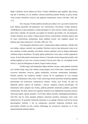 Zigmundas Froidas. Užmiršimų motyvai ir mechanizmas. Paveikslėlis 4