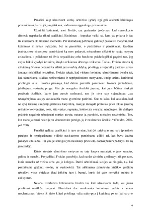 Zigmundas Froidas. Užmiršimų motyvai ir mechanizmas. Paveikslėlis 5