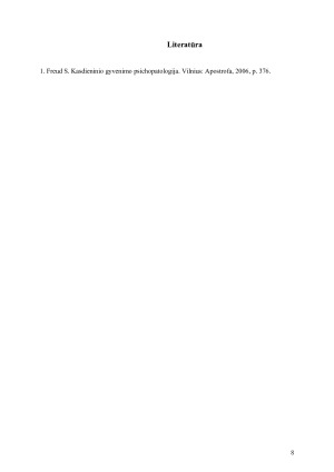 Zigmundas Froidas. Užmiršimų motyvai ir mechanizmas. Paveikslėlis 7