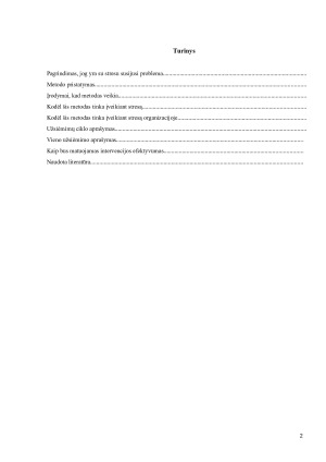 Dailės terapija įveikiant stresą organizacijoje. Paveikslėlis 2