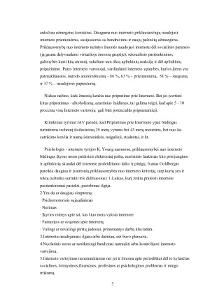 Priklausomybė nuo interneto. Paveikslėlis 2