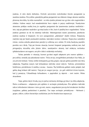 ELGESIO ADAPTACINĖ FUNKCIJA (2). Paveikslėlis 5