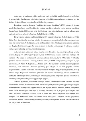 AUTIZMAS. Paveikslėlis 2