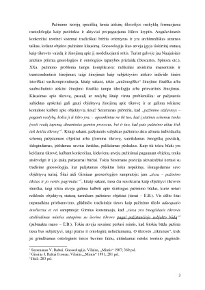 Gnoseologijos aspektų lyginamoji analizė V. Sezemano, J. V. Vinciūno, J. Girniaus ir A. Maceinos filosofijose. Paveikslėlis 3