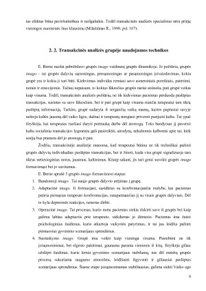 TRANSAKCINĖ ANALIZĖ. Paveikslėlis 9