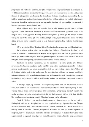 ŽAIDIMŲ ANALIZĖ. Paveikslėlis 3