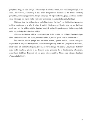 ŽAIDIMŲ ANALIZĖ. Paveikslėlis 9