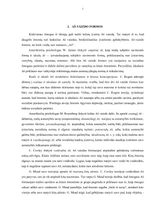 Aš vaizdo formos. Paveikslėlis 5