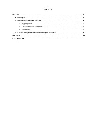 Asmenybė ir jos formavimas. Paveikslėlis 3