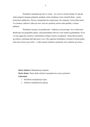 Manipuliacijų samprata ir jų tipai. Paveikslėlis 4