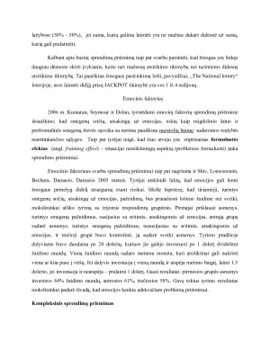 BAZINIS IR KOMPLEKSINIS SPRENDIMŲ PRIĖMIMAS. Paveikslėlis 3