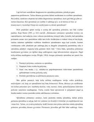 BAZINIS IR KOMPLEKSINIS SPRENDIMŲ PRIĖMIMAS. Paveikslėlis 4
