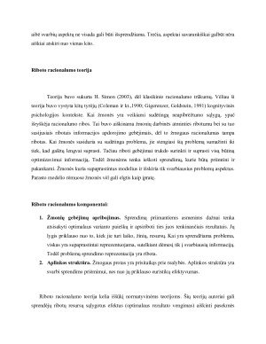 BAZINIS IR KOMPLEKSINIS SPRENDIMŲ PRIĖMIMAS. Paveikslėlis 5