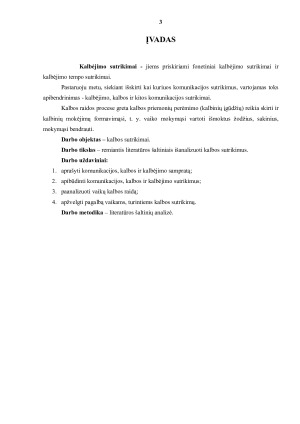 KALBOS SUTRIKIMAI. Paveikslėlis 3