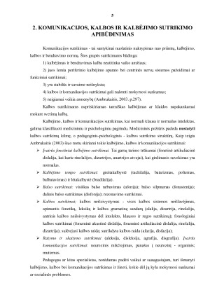 KALBOS SUTRIKIMAI. Paveikslėlis 5