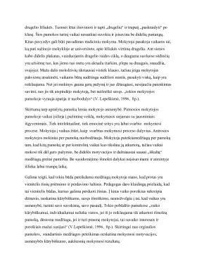 Mokytojo asmenybė mokymosi procese. Paveikslėlis 8