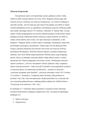 Mokytojo asmenybė mokymosi procese. Paveikslėlis 9