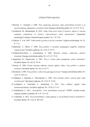 Tėvų ir vaikų santykių ypatumai bei jų įtaka vaiko raidai. Paveikslėlis 10