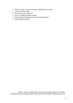 KAS KURIA LIEKNUMO MANIJĄ VISUOMENĖJE. Paveikslėlis 2