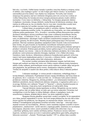 KAS KURIA LIEKNUMO MANIJĄ VISUOMENĖJE. Paveikslėlis 5