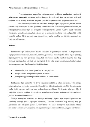 Asmenybės sutrikimų psichologija. Paveikslėlis 2