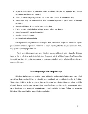 Sąmoningo savęs žalojimo samprata ir priežastys. Paveikslėlis 6