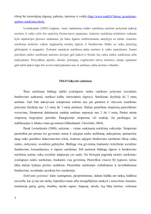 AUTIZMO SPEKTRO SUTRIKIMAI. Paveikslėlis 3