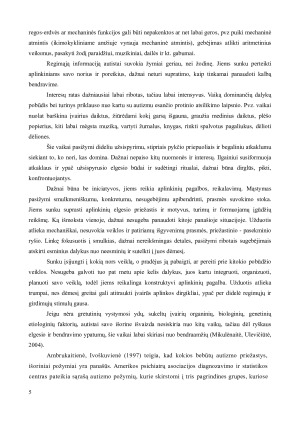 AUTIZMO SPEKTRO SUTRIKIMAI. Paveikslėlis 5