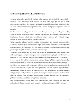 VAIKŲ EMOCINIO INTELEKTO UGDYMAS. Paveikslėlis 4