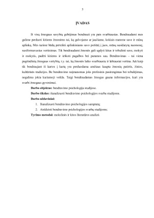 BENDRAVIMO PSICHOLOGIJOS SVARBA STUDIJOSE. Paveikslėlis 3