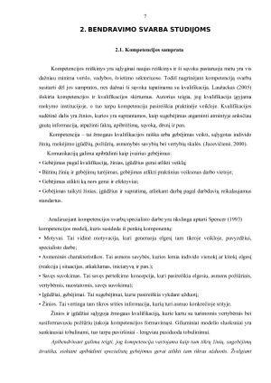 BENDRAVIMO PSICHOLOGIJOS SVARBA STUDIJOSE. Paveikslėlis 7