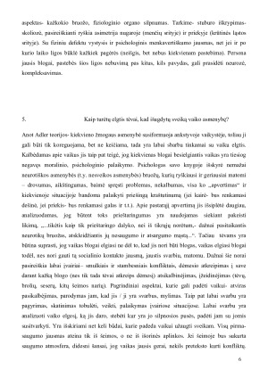 Alfredo Adlerio asmenybės teorijos analizė. Paveikslėlis 6