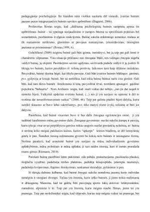 IKIMOKYKLINIO AMŽIAUS VAIKŲ BAIMĖS. Paveikslėlis 6