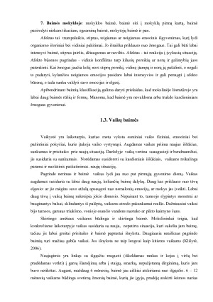 IKIMOKYKLINIO AMŽIAUS VAIKŲ BAIMĖS. Paveikslėlis 9