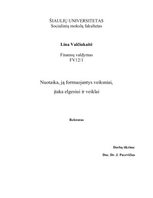 Nuotaika, ją formuojantys veiksniai, įtaka elgesiui ir veiklai