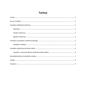 Nuotaika, ją formuojantys veiksniai, įtaka elgesiui ir veiklai. Paveikslėlis 3